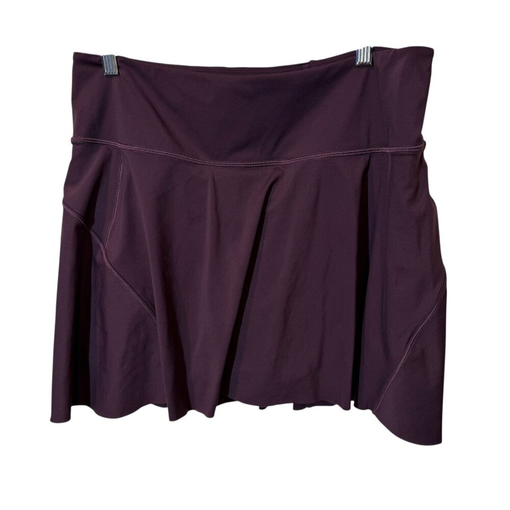 Athleta Ace Tennis Athletic Skort With Built-In Shorts & Side Pockets size large